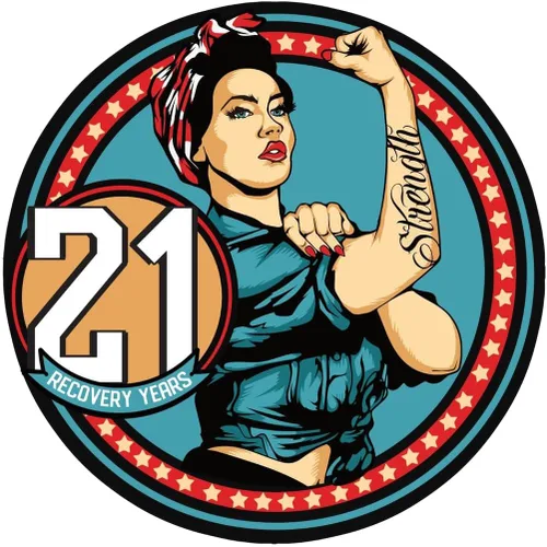 Vista 39 de Sobriety Coin – Rosie Strength Tattoo Recovery AA Chip, medallón de alta resistencia, regalo perfecto para cualquier persona en recuperación