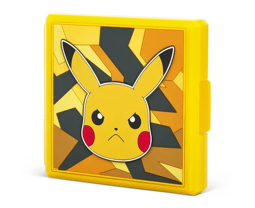Vista 4 de PowerA Funda prémium para tarjetas de juego para Nintendo Switch Switch 2 Switch Lite OLED Model - Camo Storm Pikachu