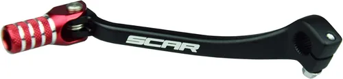 Vista 5 de Palanca de cambio plegable SCAR de engranajes forjada Compatible con Honda CRF 110 CRF110 CRF110F 13-26 - Rojo