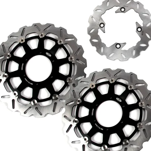 Vista 18 de Arashi Rotores de disco de freno delantero y trasero para Honda CBR600RR 2003-2020 Accesorios de repuesto de motocicleta CBR 600 RR CBR600 600RR
