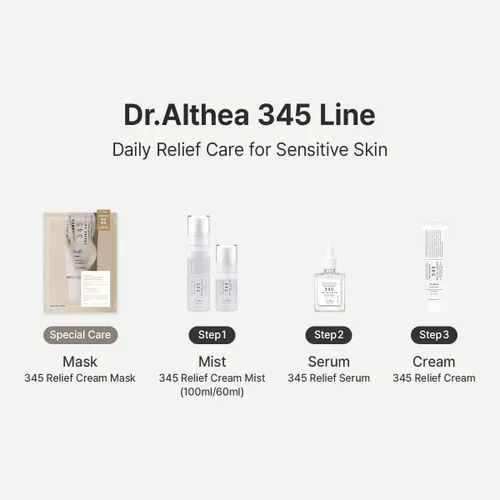 Vista 7 de Dr.Althea Crema de alivio 345 Hidratante facial diario para recuperación calmante y cuidado de manchas con PDRN y niacinamida Cuidado de la piel