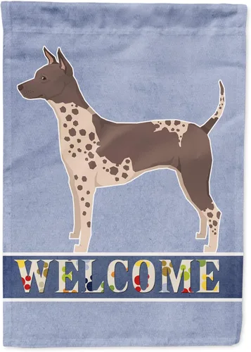 Vista 29 de Caroline's Treasures CK3704GF Bandera de jardín de bienvenida de Akita Shepherd Black and Tan - Bandera decorativa para patio exterior, patio