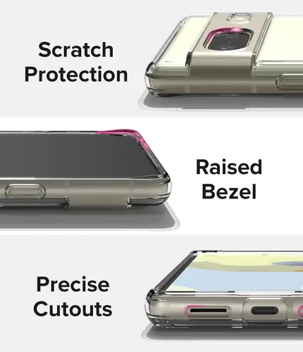 Vista 4 de Ringke Fusion para Google Pixel 7 Funda [Siempre con Estilo] Recubrimiento UV Resistente a Arañazos y Decoloración, Bolsillos de Aire a Prueba