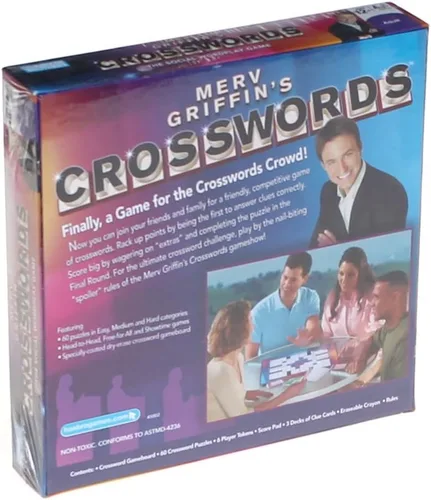 Vista 2 de Parker Brothers MERV Griffins Crucigramas Juego de mesa