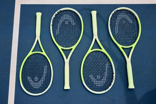Vista 4 de HEAD Extreme Team - Raqueta de tenis con tensión media con velocidad calibre 16, 4 pulgadas