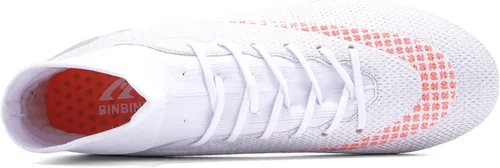 Vista 2 de Tacos de fútbol para hombre, zapatos de fútbol con cordones antideslizantes