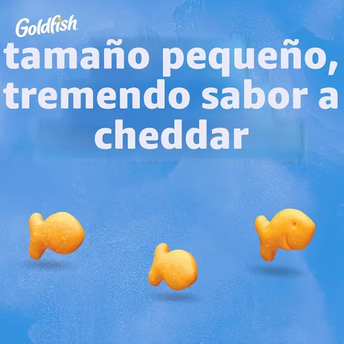 Vista 3 de Goldfish Galletas de queso cheddar para bebé, bolsa de 7.2 onzas
