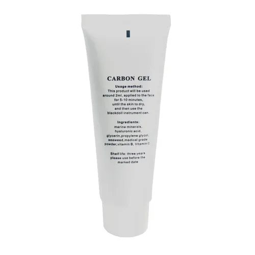 Vista 7 de Gel de crema de carbono de 2.7 fl oz, crema facial para eliminación de puntos negros y rejuvenecimiento de la piel con máquina ligera