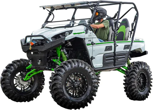 Vista 10 de SuperATV Kit de elevación de suspensión de 6 pulgadas compatible con Kawasaki Teryx 4: 2012-2015/Teryx 800: 2014-2015 Viene con ejes Rhino, brazos