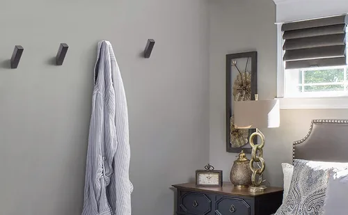 Vista 4 de NINETREX Ganchos negros para toallas, color negro mate, ganchos modernos para toallas, ganchos de acero inoxidable SUS 304, resistentes al agua