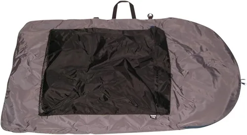 Vista 8 de Boogie Board o bodyboard mochila, bolsa de piel fabricada en Estados Unidos.