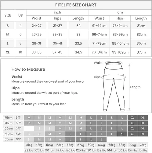 Vista 6 de FITELITE Leggings de levantamiento de glúteos para mujer, pantalones de yoga de cintura alta sin costuras, leggings de entrenamiento