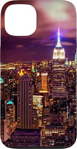 Vista 7 de Funda para iPhone 16 New York City Skyline NYC