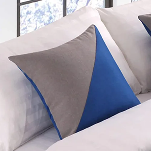 Vista 25 de Paquete de 1 cojín de 17.7 x 17.7 in, con fundas de almohada a juego y núcleo de almohada para decoración de cama, sala de estar, sofá, dormitorio