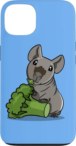 Vista 7 de Funny Kawaii Kids Broccoli Black Hairless Guinea Pig Lover Case for iPhone 17