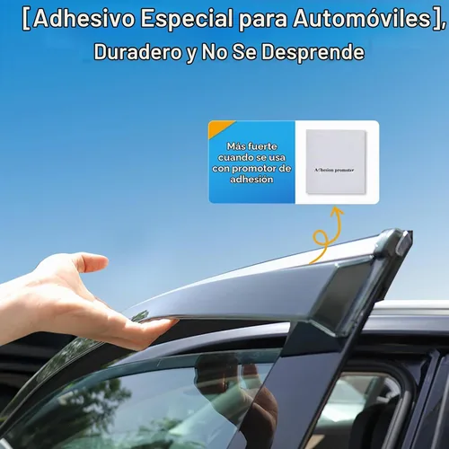 Vista 4 de Sze Protectores de Lluvia Compatibles con RAV4 2019-2023 2024 2025 Deflectores de Ventana Lateral Protectores de Lluvia RAV4 Protector Deflector