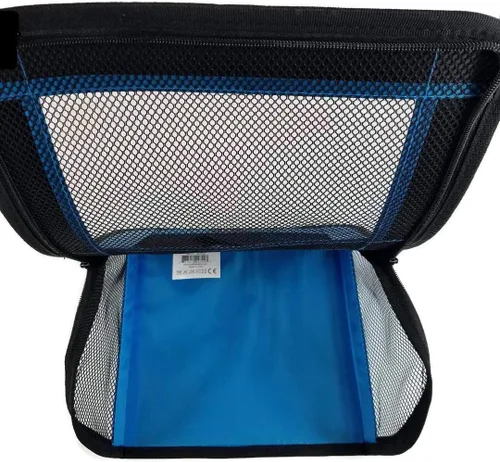 Vista 5 de Bolsa de viaje para mascotas para Originals & Minis, transportador pequeño para mascotas con malla y forro de nylon, transportador para perros