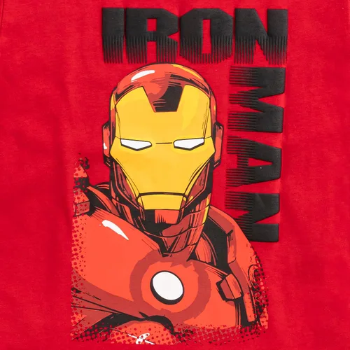 Vista 7 de Marvel Boys' Marvel Avengers Boy's 4-Pack Superhero Short Sleeve Tee Shirt Set Multi