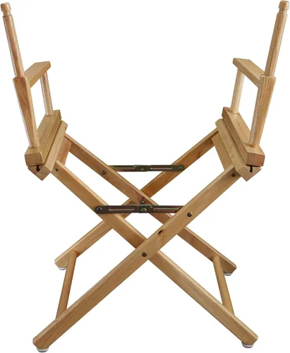 Vista 4 de Casual Home silla de director de 18 pulgadas, únicamente armazón, Madera, Natural