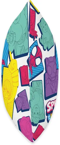 Vista 2 de Marvel Amazing Friends Spidey Team - Almohada de 16.0 x 16.0 in, multicolor