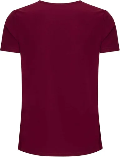 Vista 3 de Natural Uniforms Conjunto de top elástico con cuello en V y pantalón cargo para mujer