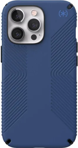 Vista 6 de Speck Presidio2 Grip - Funda para Apple iPhone 13 Pro (policarbonato), absorbente de golpes, color negro