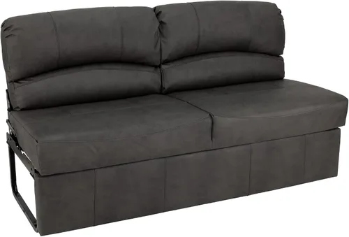 Vista 10 de RecPro Sofá cama Charles RV Jackknife de 62 pulgadas, color castaño