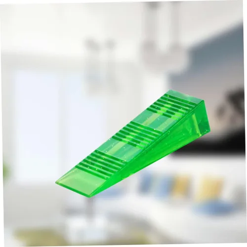 Vista 9 de Tope de puerta verde antideslizante protector de dedo flexible Soporte de puerta para todo el diseño de cristal de piso para puertas de cierre