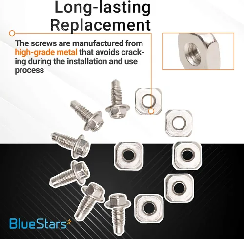 Vista 5 de BlueStars Kit de tornillos para bloque de terminales de secadora ultra duradero 279393, compatible con secadores Whirlpool Kenmore, sustituye a