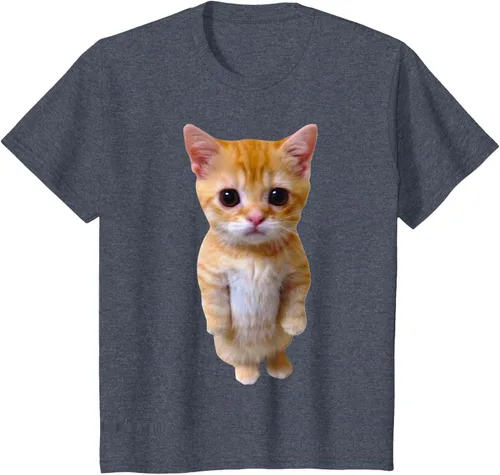Vista 52 de El Gato Meme Sad Crying Cat Munchkin Kitty Meme Camiseta de moda Small Negro
