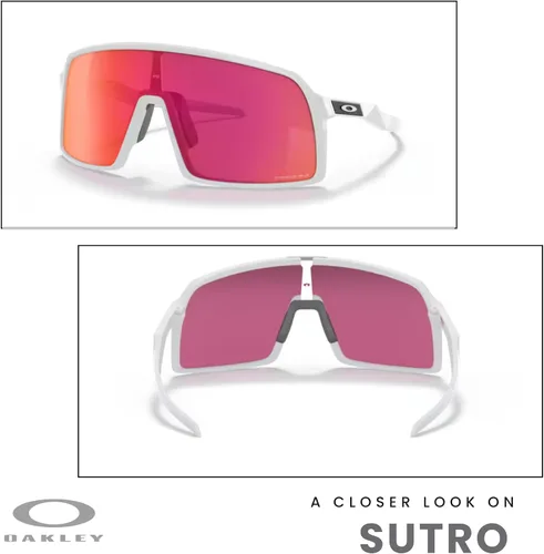 Vista 13 de Oakley Sutro OO9406 / OO9462 - Lentes de sol para hombre, kit de correa de accesorios, bolsa de microfibra
