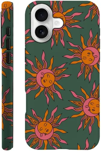 Vista 78 de Compatible con iPhone 13, Funda para teléfono duradera y a prueba de golpes con diseño de estantería de otoño - Calabaza de otoño Otoño Otoño