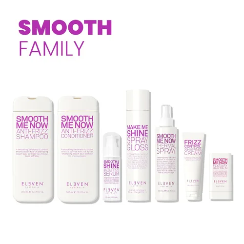 Vista 6 de ELEVEN AUSTRALIA El champú Smooth Me Now Anti-Frizz fortalece el cabello mientras ayuda a retener la humedad