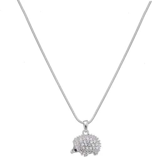 Vista 5 de Spinningdaisy Collar de erizo feliz brillante de cristal
