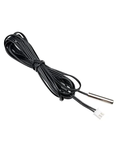 Vista 7 de diymore Sonda de sensor de temperatura de 6.6 ft, 3 piezas, 10 K, sonda de temperatura de 10 K, sonda de sensor de temperatura impermeable de acero