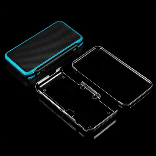 Vista 7 de OSTENT Carcasa protectora de cristal transparente para consola Nintendo 2DS LLXL