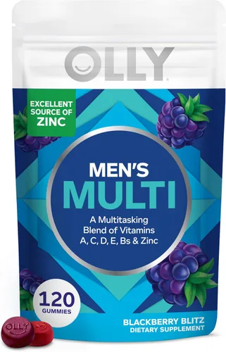 Vista 14 de Suplemento multivitamínico de gomitas Perfect Men de Olly, sabor a mora, 90