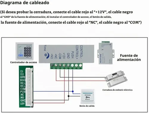 Vista 7 de Cerradura de perno de caída eléctrica DC 12V a prueba de fallas NC Modo Cerradura de puerta electrónica para control de acceso Seguridad - Montaje