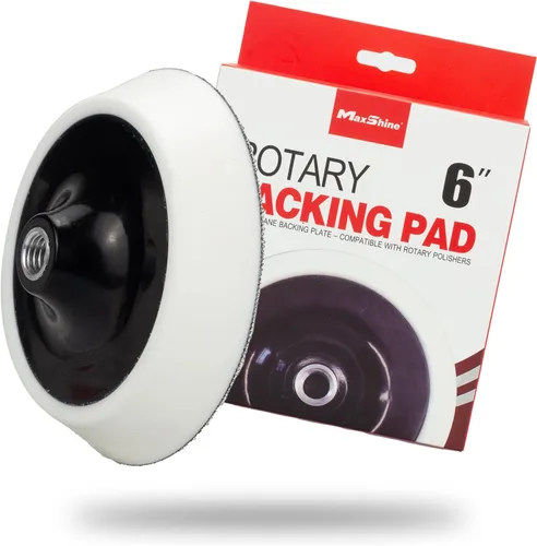 Vista 10 de Maxshine 2" Juego Universal Profesional de Almohadillas Giratorias para Pulidor – Placa de Alto Rendimiento de 50mm con Rosca de 5/8" – Compatible