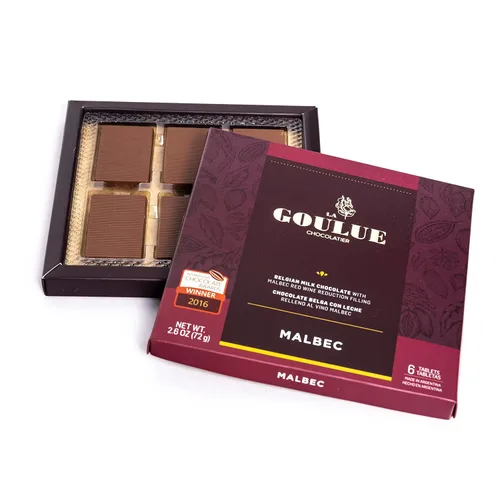 Vista 8 de Chocolate con Leche con Malbec Oscuro con Torrontes Oscuro con Champagne Extra Brut Oscuro con Cabernet Sauvignon Oscuro con Malbec Dulce