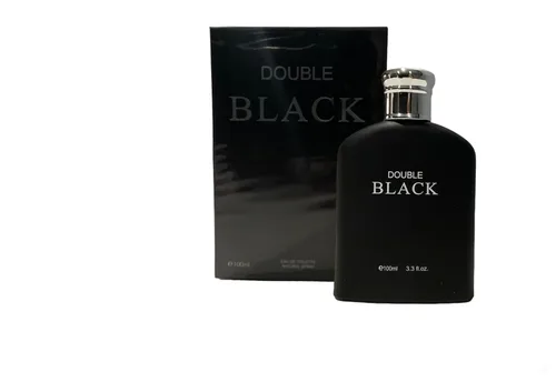 Vista 3 de Royal Fragrance Double Black 3.3 onzas para hombre Eau de Toilette Spray Colonia