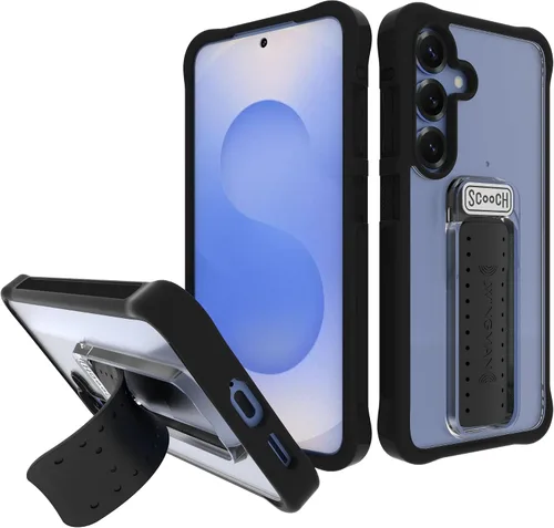 Vista 62 de Scooch Wingman - Funda con función atril para Samsung Galaxy S9 [protección contra caídas de 10 pies] [soporte bidireccional] funda protectora a
