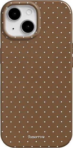 Vista 49 de inewateri Funda compatible con iPhone 11 con bonito diseño estético de lunares a la moda, fundas simples para TPU suave, funda de protección Negro