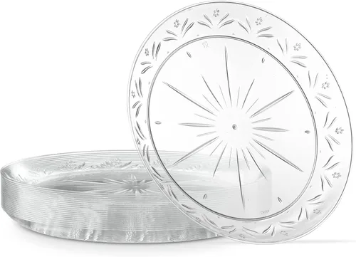 Vista 12 de PLASTICPRO - Recipientes desechables de plástico duro transparente de gran peso, tamaño para postre, para fiesta, de 6 onzas, paquete de 40