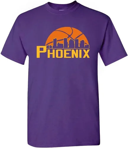 Vista 21 de Xtreme Apparrel Camiseta Team Cityscape Skyline para los fanáticos del baloncesto