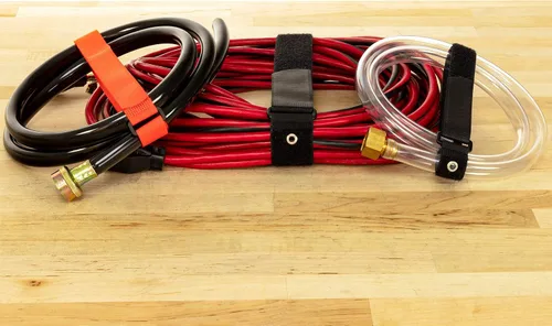 Vista 3 de Reusable Cinch Straps - tamaños variados, Verde