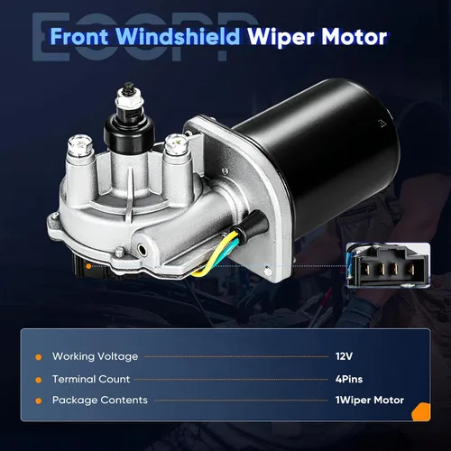 Vista 5 de ECCPP Motor del limpiaparabrisas apto para Dodge para Ram 1500 2500 3500 85-387