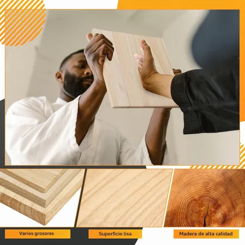 Vista 4 de Geetery Tablas para romper madera de karate artes marciales