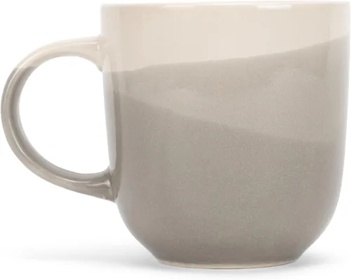 Vista 22 de Elanze Designs Paquete de 2 tazas de café de cerámica de cerámica de 14 onzas, color verde eucalipto