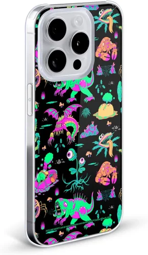 Vista 2 de Head Case Designs Funda rígida con licencia oficial de Rick and Morty Aliens Season 3, compatible con Apple iPhone 13 Pro Max